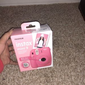 RARE Flamingo Pink Polaroid InstaX mini 9